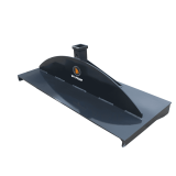 Land Honor Skid Steer Utility Hitch Adapter 2' Receiver