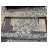 Wolverine Ecotric 3/8' Thick Quick Tach Cut Out Mount Plate