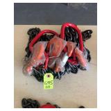 (2) Land Honor 7' Double Legs Lifting Chain Sling