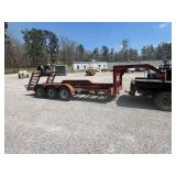 Gooseneck 18' Equipment Trailer