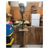 ACME 5 Speed Drill Press on Steel Stand