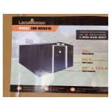 Land Honor 8'x10' Galvanized Apex Roof Metal Shed