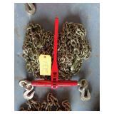 (1) Binder 5400 Lb (2) -5/16'x20' Chains