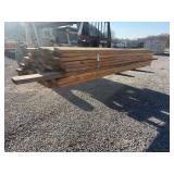 (50) Pine 2'x6' Rough Cut Lumber, 12x14' Long