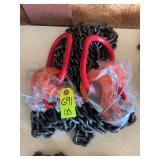 (2) Land Honor 7' Double Legs Lifting Chain Sling