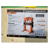 Land Honor 100 Ton Capacity Hydraulic Shop Press