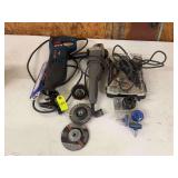 Bosch Corded Sawzall, Porter Cable Corded Grinder,