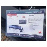 Wolverine Tiller, 72'