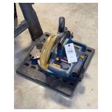 Ryobi Chop Saw with Saw Horse