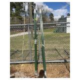 (4) Steel Fence Post
