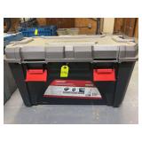 20 Gallon Tote with (3) Trailer Hitches