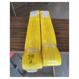 (2) Land Honor Webbing Slings 3T-4M