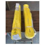 (2) Land Honor Webbing Slings 3T-6M