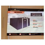 Land Honor 8'x10' Galvanized Apex Roof Metal Shed