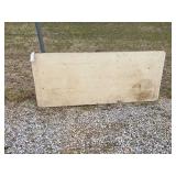 6' x 3' Table with Folding Legs