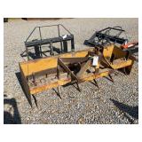 3Pt Box Blade, 6' with 6 Digging Teeth