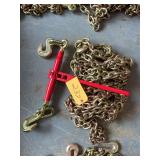 (1) Binders 9200lb, (2) 3/8'x20' Chains
