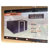 Land Honor 6'x8' Galvanized Apex Roof Metal Shed