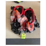 (2) Land Honor 7' Double Legs Lifting Chain Sling