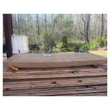 (12) Pieces - 4'x8' - 3/8' Pine Sheets