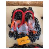 (2) Double Leg Lifting Chains, 7' Long