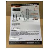 Land Honor 16.5' Telescoping Ladder