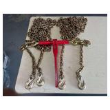 Land Honor (1) 5400Lb Ratchet Binder & (2) G70 Chains 5/16'x20'