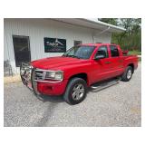 2011  DODGE  Dakota SXT CREW CAB, 2WD