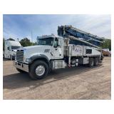 2017  MACK  GU (Granite) with Putzmeister Pump