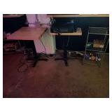 Rockwell PA system on table, shelf, butcher block table