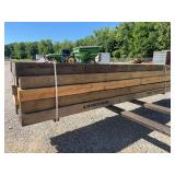 (25) 4" x 5" x 142" Reclaimed Fir