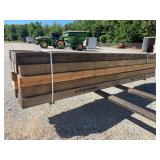 (25) 4" x 5" x 142" Reclaimed Fir