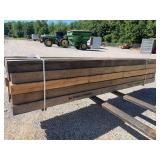 (25) 4" x 5" x 142" Reclaimed Fir