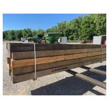 (25) 4" x 5" x 142" Reclaimed Fir