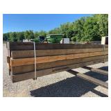 (25) 4" x 5" x 157" Reclaimed Fir