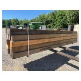 (25) 4" x 5" x 157" Reclaimed Fir