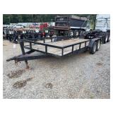 Equipment Trailer, 18ft x 7ft