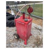 Gas Caddy with Hand Pump