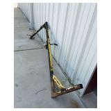 Receiver Hitch Lift Pole with Hand Winch