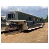 2012 GOOSENECK TRAILER, 6 Horse