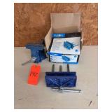 4" Vise & 6 1/2" Wood Craft Vise in Box
