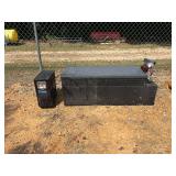 Aux Fuel Tank with Tool Box on Top