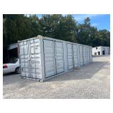 One Use 40' High Cube Multi-Door Container