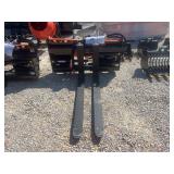 Wolverine Hydraulic Adjustable Pallet Forks