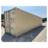 One Use 40' High Cube Container
