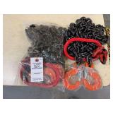 (2) 5/16 7 ft G80 Chain Slings