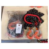 (2) 5/16 7 ft G80 Chain Slings