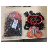 (2) 5/16 7 ft G80 Chain Slings