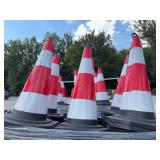 (50) Safety Traffic Cones
