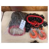 (2) 5/16 7 ft G80 Chain Slings